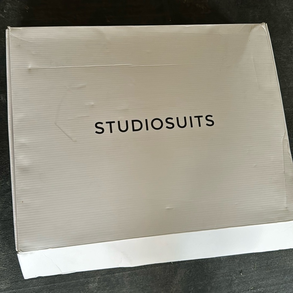 Studio Suits brand hand made custom green suit jacket